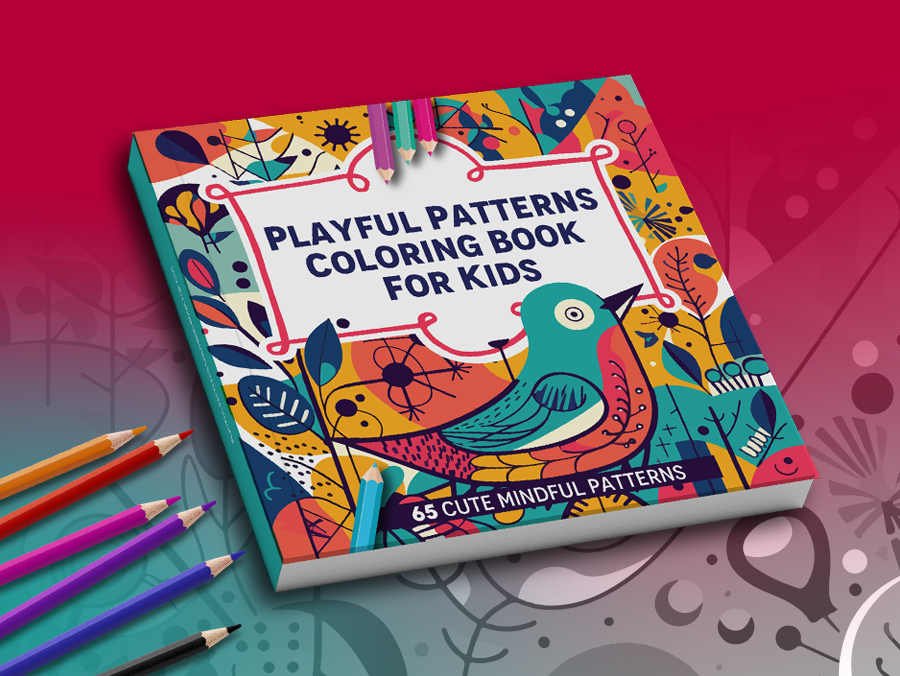 Playful Patterns Coloring Book