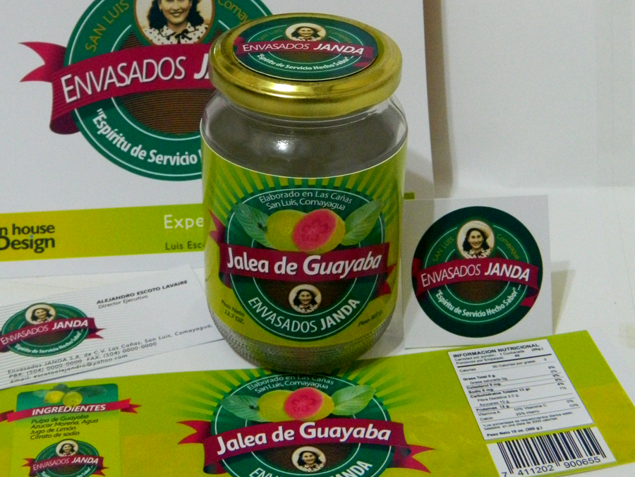 jelly label design